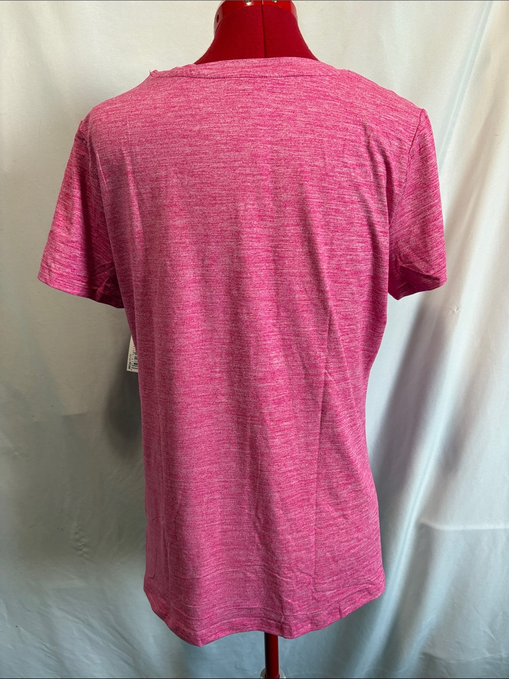 Amazon Essentials Heather Raspberry Short-Sleeve Tee - Picture 3 of 6